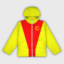 Женская ветровка FIRM желто-красная