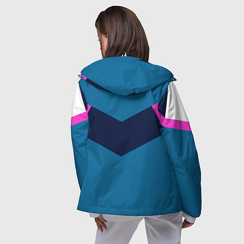 Женская ветровка FIRM в стиле 90х / 3D-Белый – фото 4