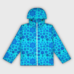 Женская ветровка New Year snowflakes