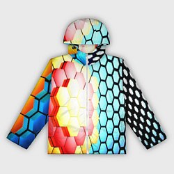 Женская ветровка Shape abstract color
