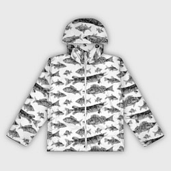 Женская ветровка Паттерн на каждый день о рыбалке