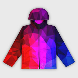 Женская ветровка Битва градиентов неон