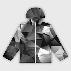 Женская ветровка Geometry grey ship