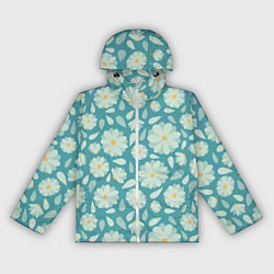 Женская ветровка Ромашки - паттерн