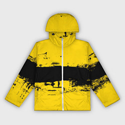 Женская ветровка Черно-желтая полоса Cyberpunk 2077