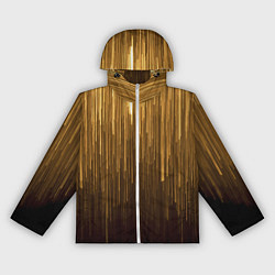 Женская ветровка Золотистые полосы свисают