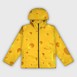 Женская ветровка Сырная текстура