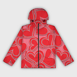 Женская ветровка Love hearts