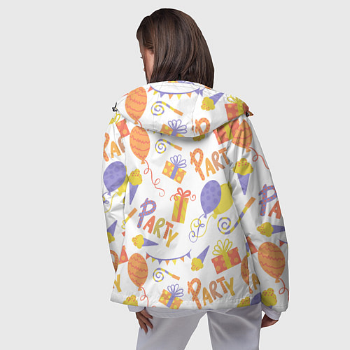 Женская ветровка Party style / 3D-Черный – фото 4