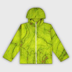 Женская ветровка Abstraction green