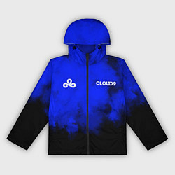 Ветровка с капюшоном женская Форма Cloud9, цвет: 3D-черный