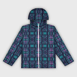 Женская ветровка Розово-фиолетовый киберпанк