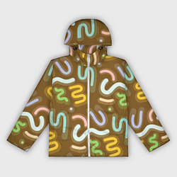 Женская ветровка Brown abstraction