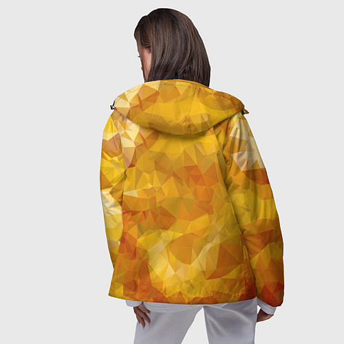 Женская ветровка Yellow style / 3D-Черный – фото 4
