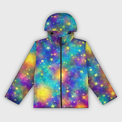 Женская ветровка Звездный космос, сияющий волшебством