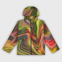 Женская ветровка Abstraction waves