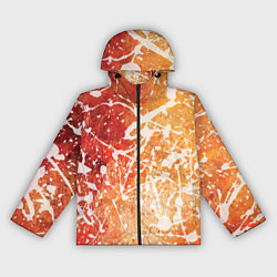 Женская ветровка Текстура - White on orange