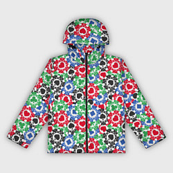 Женская ветровка Фишки, Ставки, Покер