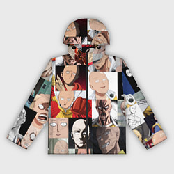 Ветровка с капюшоном женская Saitama - many faces, цвет: 3D-черный