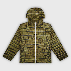 Женская ветровка Текстура кожи крокодила