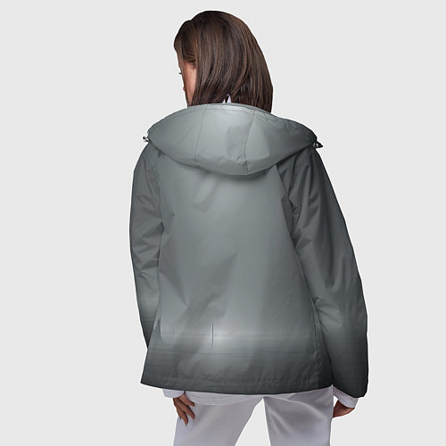 Женская ветровка Прогулка по воде / 3D-Белый – фото 4