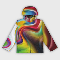 Женская ветровка Rainbow waves