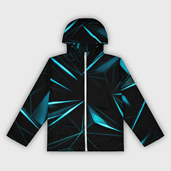 Женская ветровка Light blue hexagon