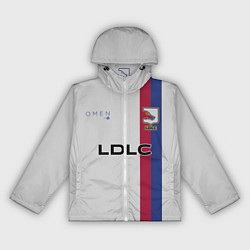 Ветровка с капюшоном женская LDLC OL форма, цвет: 3D-белый