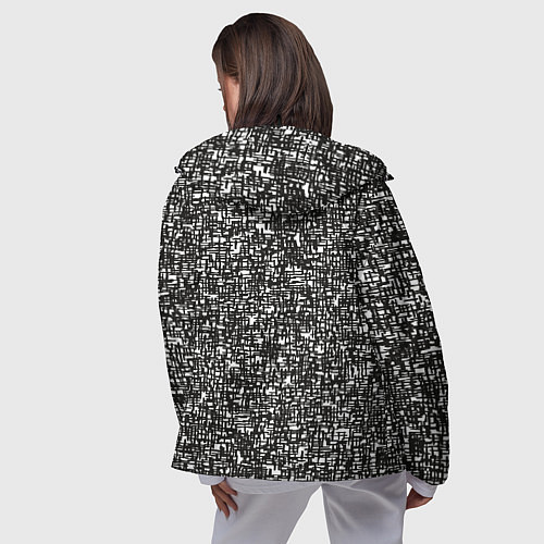 Женская ветровка Art black / 3D-Черный – фото 4
