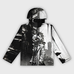 Женская ветровка Кибернетический кицунэ