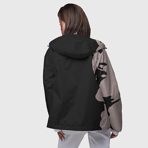 Женская ветровка Gaimin Gladiators Splash / 3D-Белый – фото 4