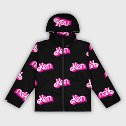 Женская ветровка Логотип Кен - патерн