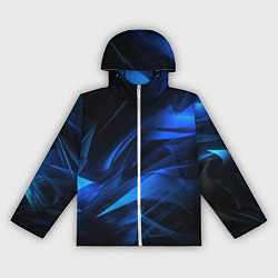 Женская ветровка Black blue texture
