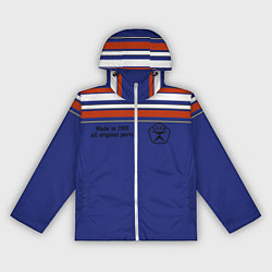 Ветровка с капюшоном женская Made in 1983, цвет: 3D-белый