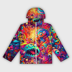 Женская ветровка Кислотные чудики