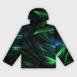 Женская ветровка Dark green background