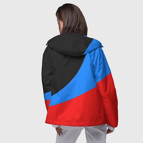 Женская ветровка Alpina - classic colors / 3D-Черный – фото 4
