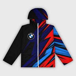 Женская ветровка BMW - m colors and black
