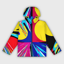 Женская ветровка Pop art composition - neural network