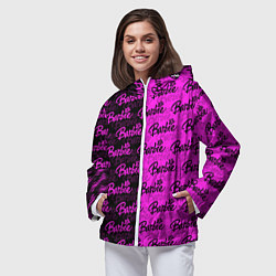 Ветровка с капюшоном женская Bardie - pattern - black, цвет: 3D-белый — фото 2