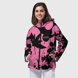 Ветровка с капюшоном женская Girl-group - music - South Korea, цвет: 3D-черный — фото 2