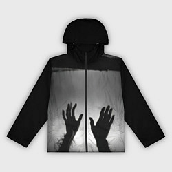 Женская ветровка Руки зомби в ночном тумане