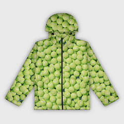 Женская ветровка Много теннисных мячей