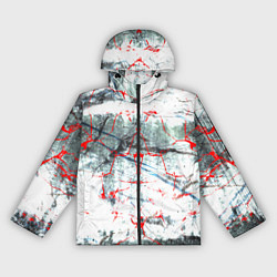 Женская ветровка Узоры на мраморе