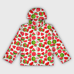 Женская ветровка Нарезанный арбуз