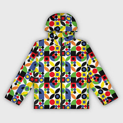 Женская ветровка Паттерн из геометрических фигур