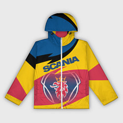 Женская ветровка Scania logo