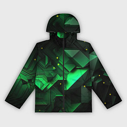 Женская ветровка Визуальные иллюзии в геометрии