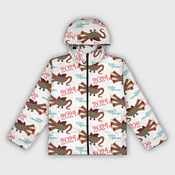 Женская ветровка Паттерн с русским драконом