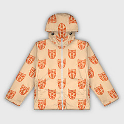 Ветровка с капюшоном женская Drawn Tiger, цвет: 3D-белый